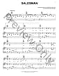 Salesman piano sheet music cover